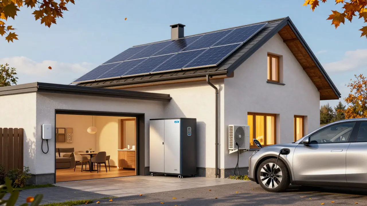 Sektorkopplung im Haus: PV, Speicher und Wärmepumpe optimal kombinieren
