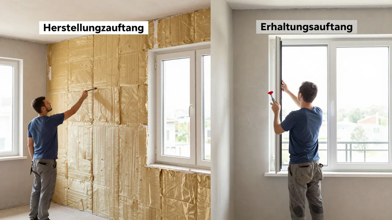 Renovierung: Isolierung versus einfache Reparatur