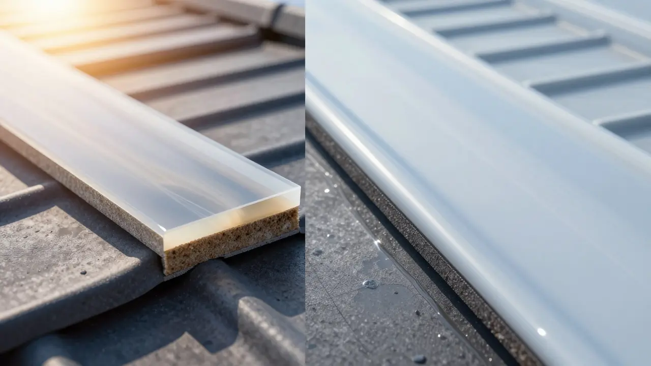 Vergleich von Acryl- und Silikon-Dachbeschichtungen im Detail