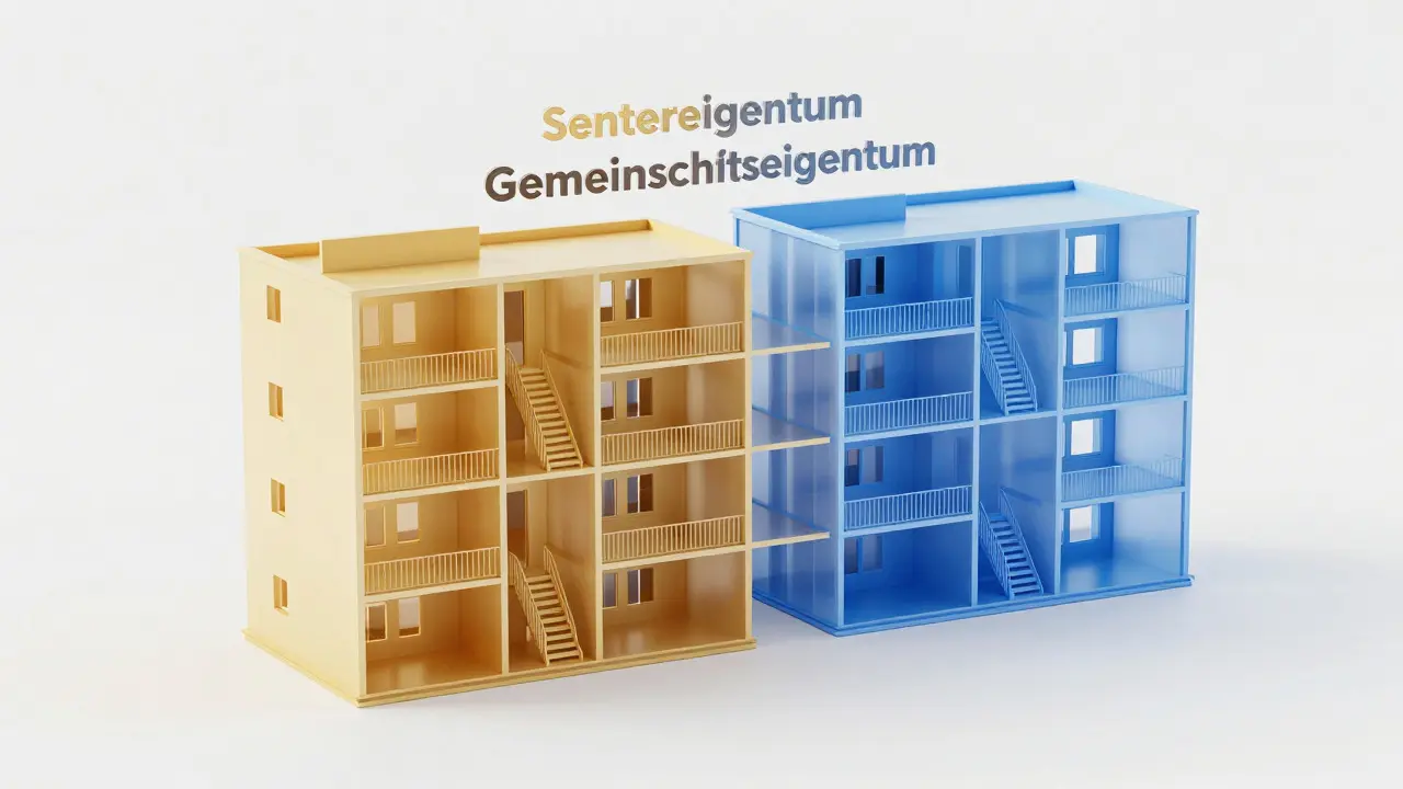 3D-Modell zeigt Grenzen von Privat- und Gemeinschaftseigentum