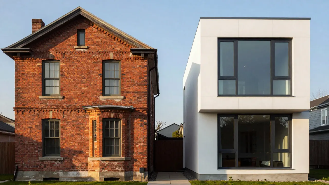 Wärmeschutzverordnung heute: Altbau vs. Neubau im GEG-Vergleich