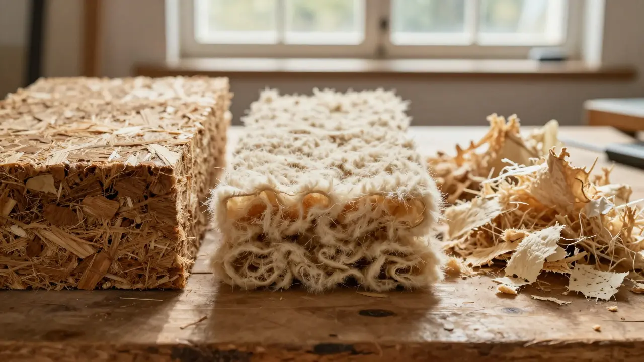 Naturdämmstoffe Vergleich: Holzfaser, Hanf und Zellulose im Detail