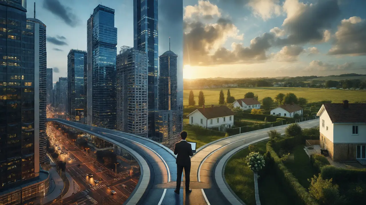 Landflucht vs. Reurbanisierung: Zukunftsbilder für Immobilienmärkte